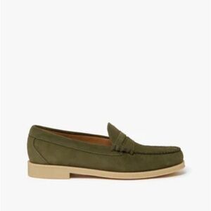 GH Bass Olive Knit ‘Weejuns’ Loafers